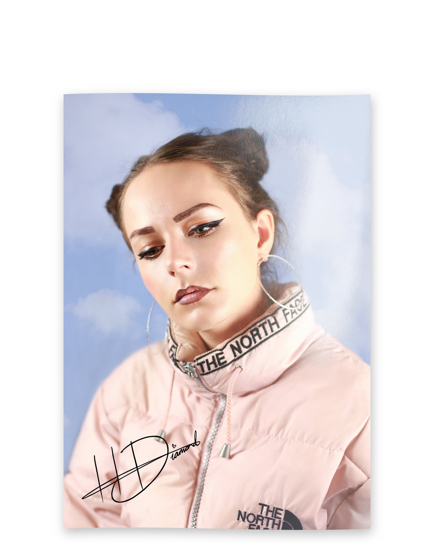 A2 PINK AND BLUE POSTER (SIGNED)