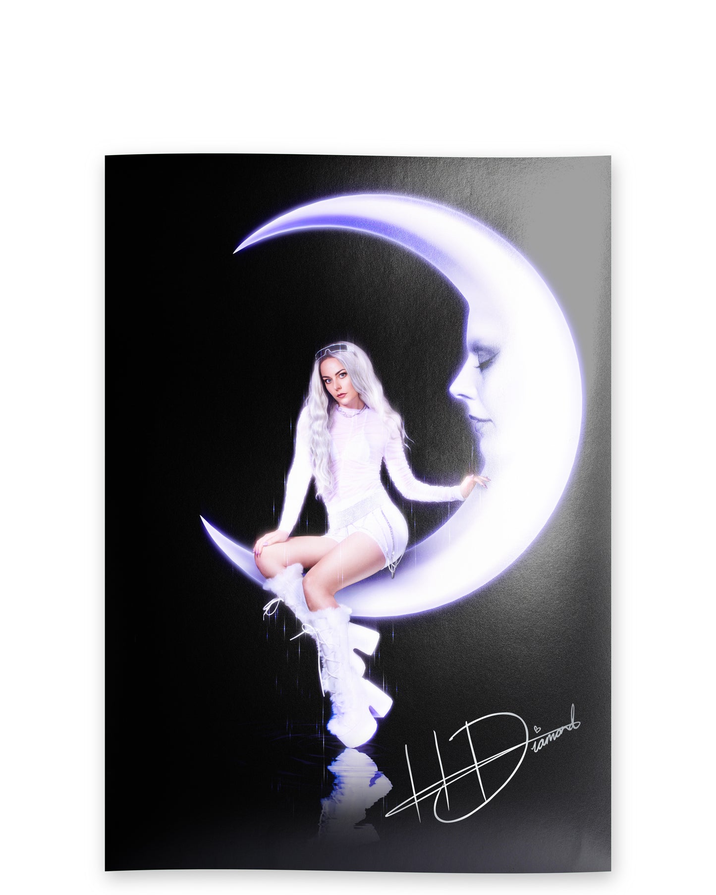 A2 REFLECTIONS ALBUM COVER POSTER (SIGNED)